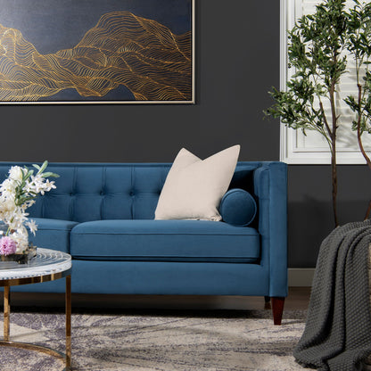 Jack - Modern Tuxedo Tufted Sofa Jennifer Taylor Home