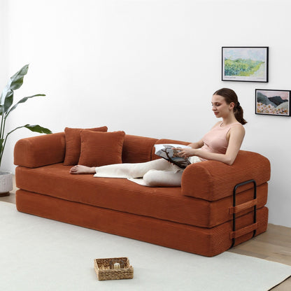 Convertible Foldable Floor Sofa Bed For Living Room Home Essentials