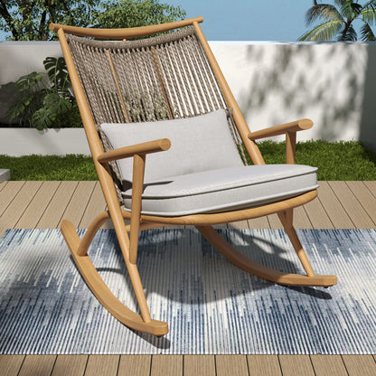 Outdoor Rocking Chair - Maple Noble House