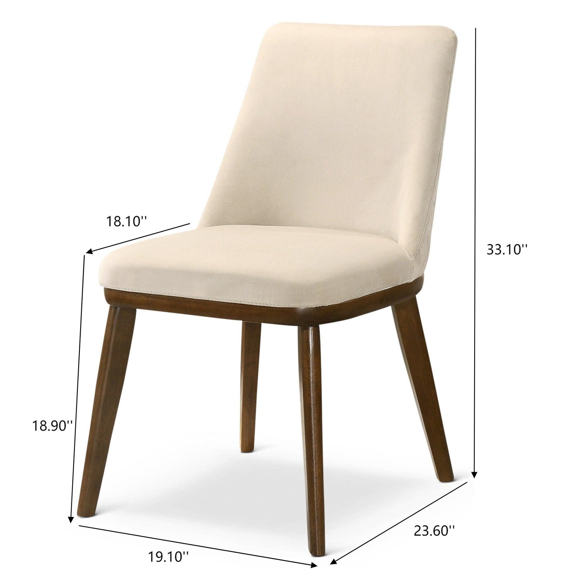 Clove - Mid-Century Dining Chair (Set of 2) Ashcroft Furniture