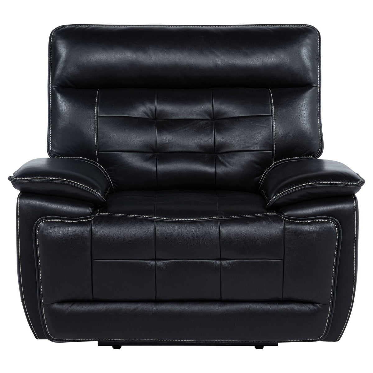 Hayden - Power Recliner With Dual Control, USB Charging Ports - Black Furniture Max