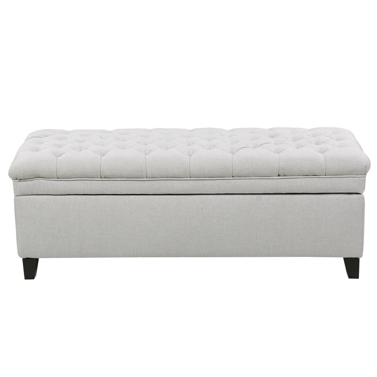 Juliana - Storage Ottoman With Birch Legs Noble House