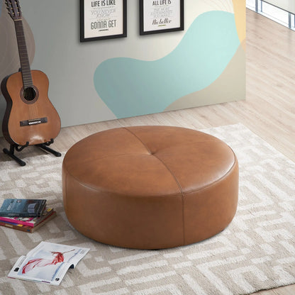 Rochelin - Ottoman - Tan Ashcroft Furniture