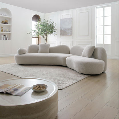 Modern Curved Modular 5 Seater Sofa Home Essentials