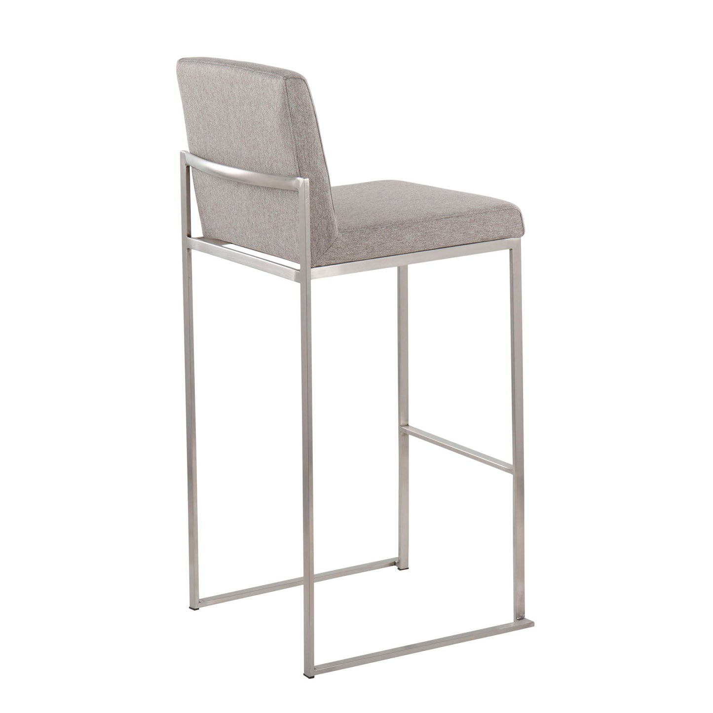 Fuji - Contemporary And Modern Elegance High Back Barstool Lumi Source