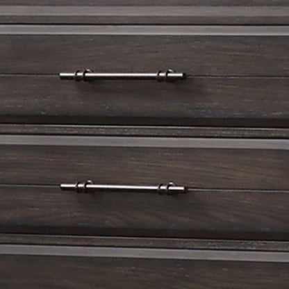 6 Drawer Dresser - Mahogany Bernards Furniture