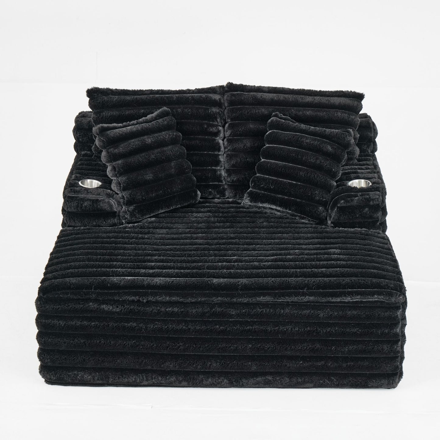 Oversized Chaise Lounge Chair Indoor With Pillows For Living Room Hearth and Haven