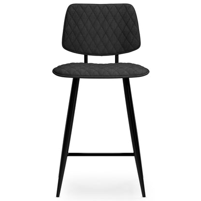 Raya - Upholstered Counter Height Stool (Set of 2) Simpli-Home