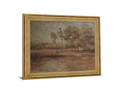 Amber Grove Stillness - 28" x 34" Framed Wall Art Classy Art