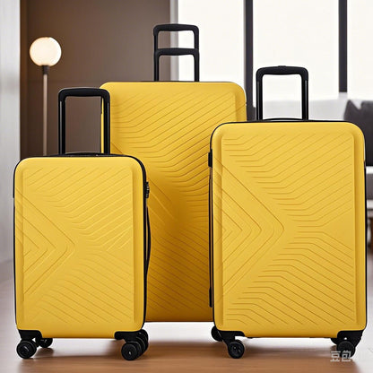 3 Piece Luggage Sets Lightweight Suitcase With Two Hooks, Spinner Wheels, Tsa Lock, Durable Hard Shell Daily Nest