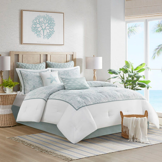 Maya Bay - King Comforter Set - White Harbor House