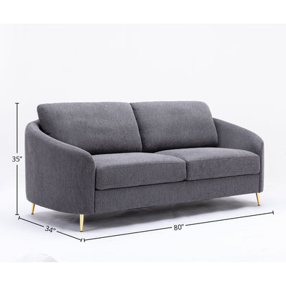 Yuina - 3 Pieces Living Room Set - Gray Acme
