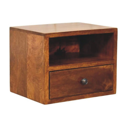 Solis - 1 Drawer Wall Mounted Nightstand Artisan Furniture