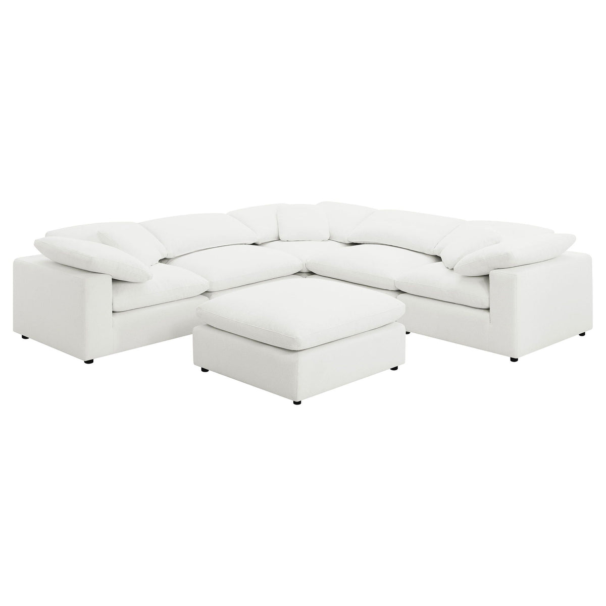 Segoura - Modular Sectional With Ottoman Furniture Max