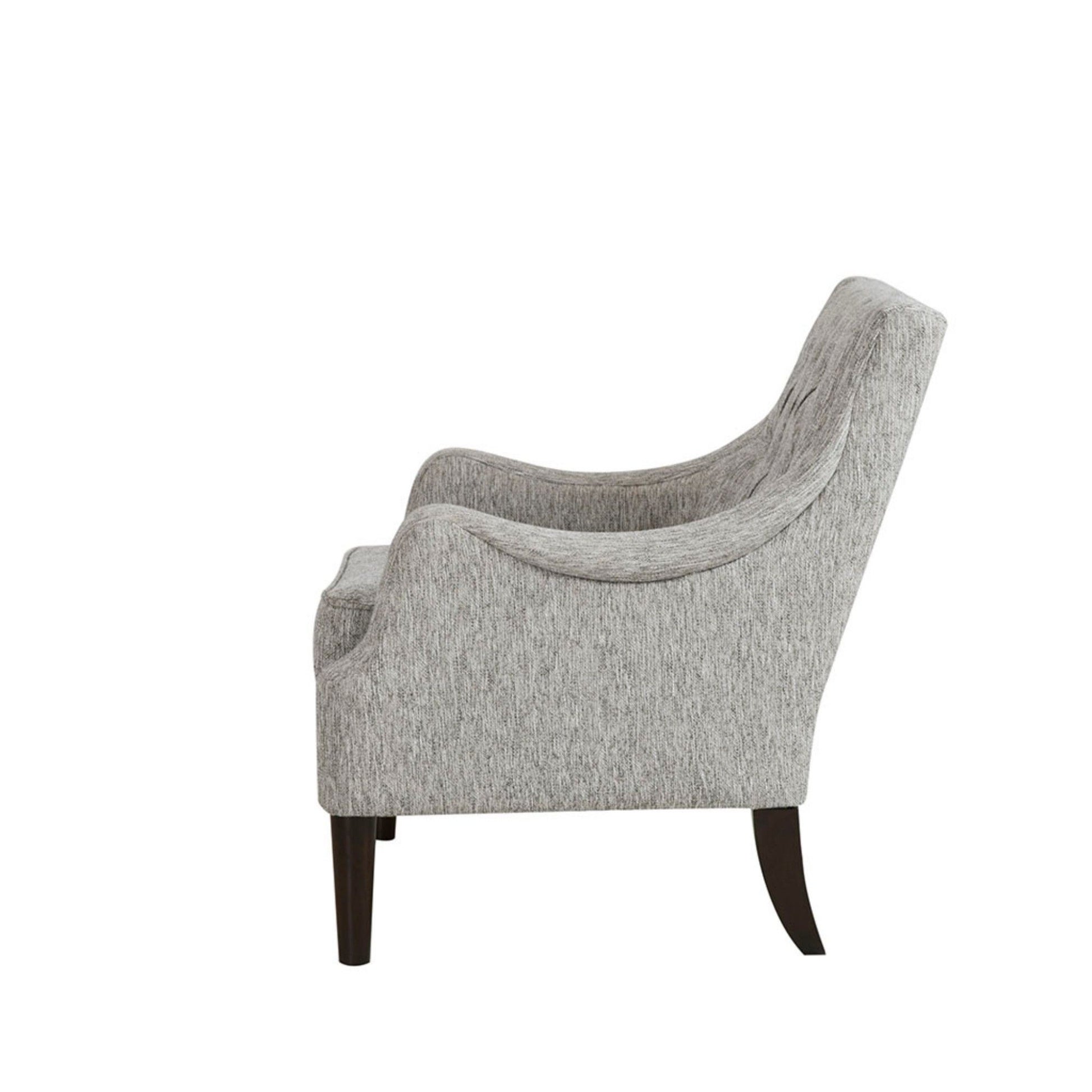 Button Tufted Accent Chair Vintage Style JLA