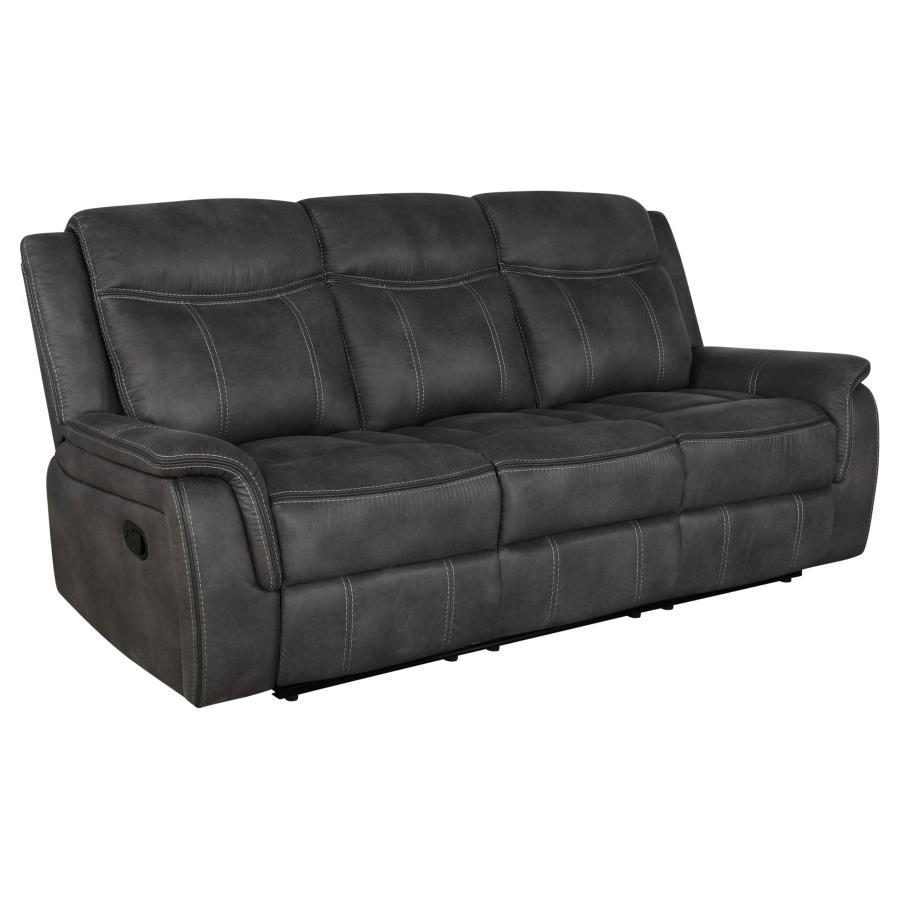 Lawrence - Upholstered Reclining Sofa Set CoasterEveryday