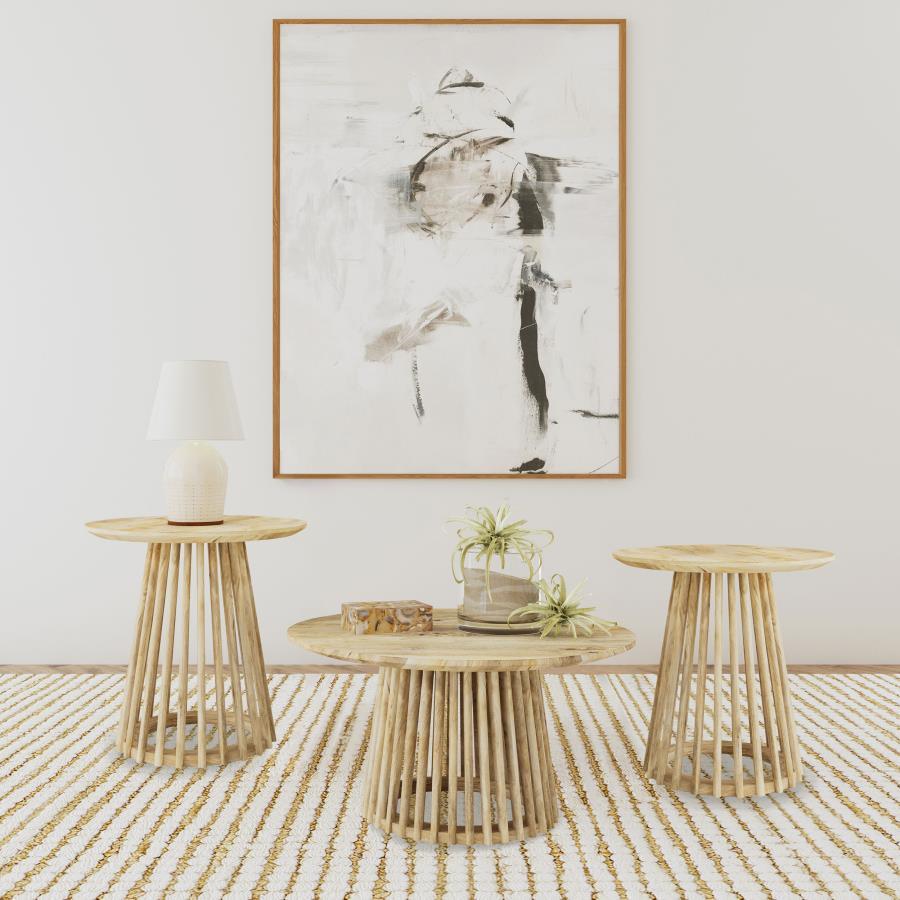 Touhy - Round Coffee Table Set Coaster Fine Furniture