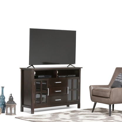 Kitchener - Handcrafted TV Media Stand Simpli-Home
