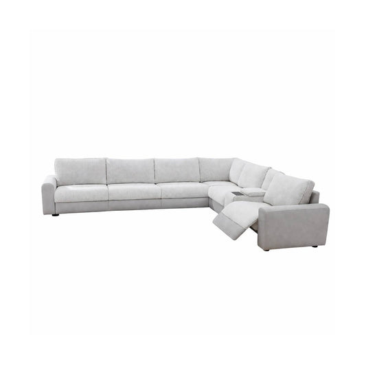Tarrance - Modular Power Recliner Sectional - Gray Acme
