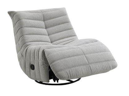 Talmon - Chenille Glider Recliner With Swivel Acme
