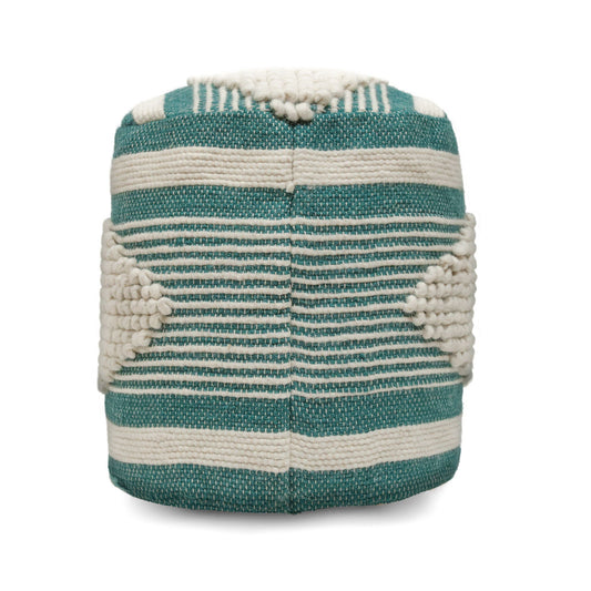 Diamond - Handcrafted Cylindrical Pouf Home Essentials