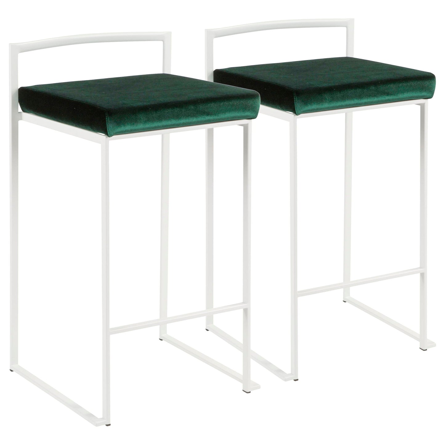 Fuji - Simple Elegance, Contemporary Stackable Counter Stool Lumi Source