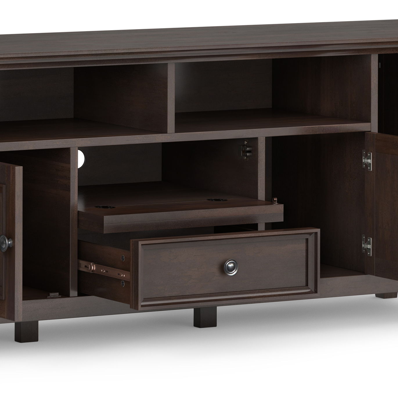 Amherst - Wide TV Media Stand Simpli-Home
