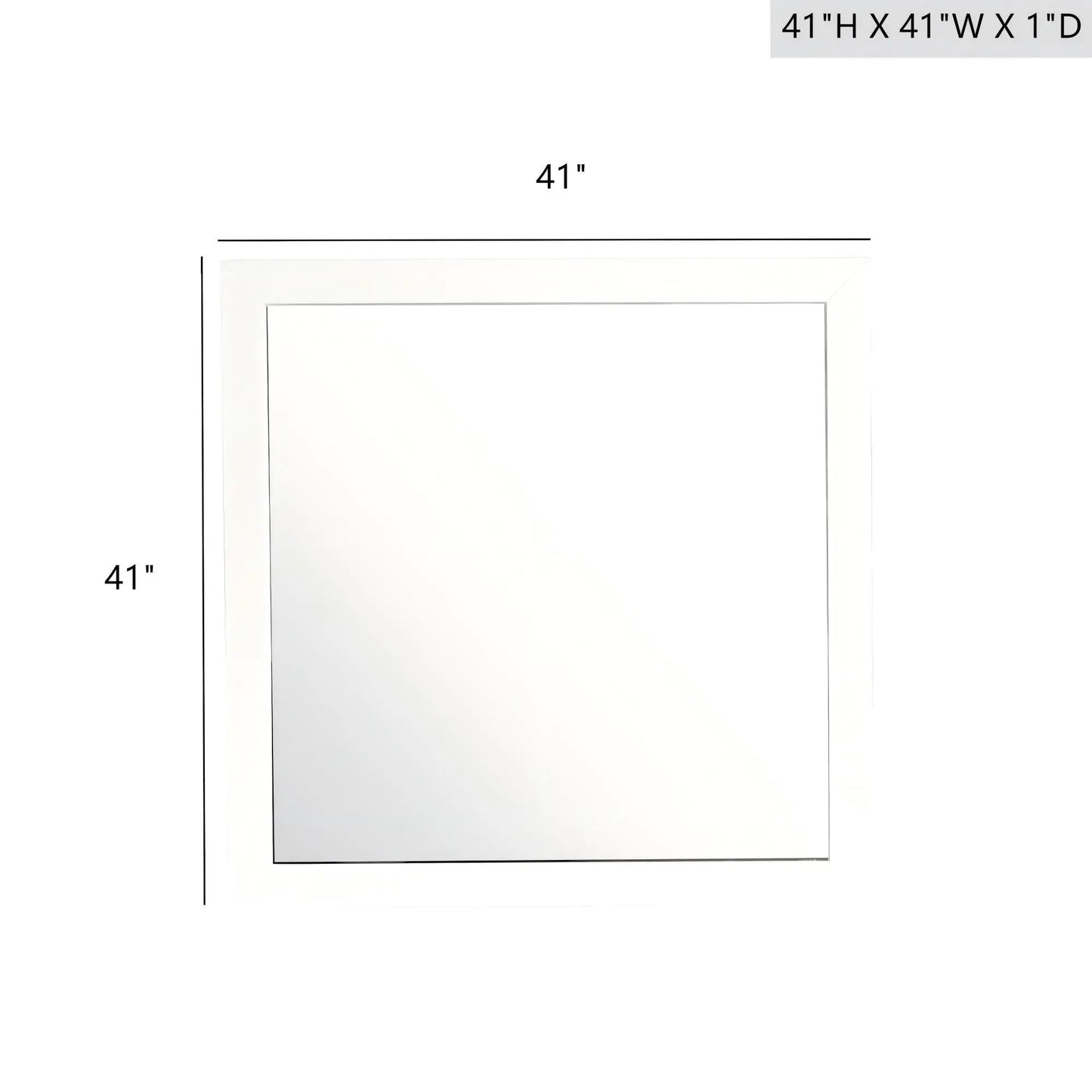 Burlington - Modern Design Transitional Wall Mirror Glory Furniture