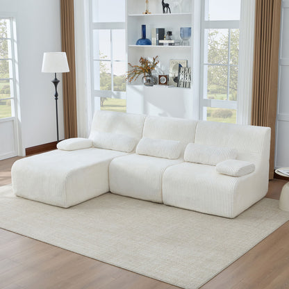 Oversized Sectional Sofa, Living Room Seating With Modular Design Hearth and Haven