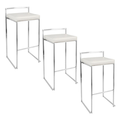 Fuji - Contemporary And Elegant Design Stackable Barstool Lumi Source