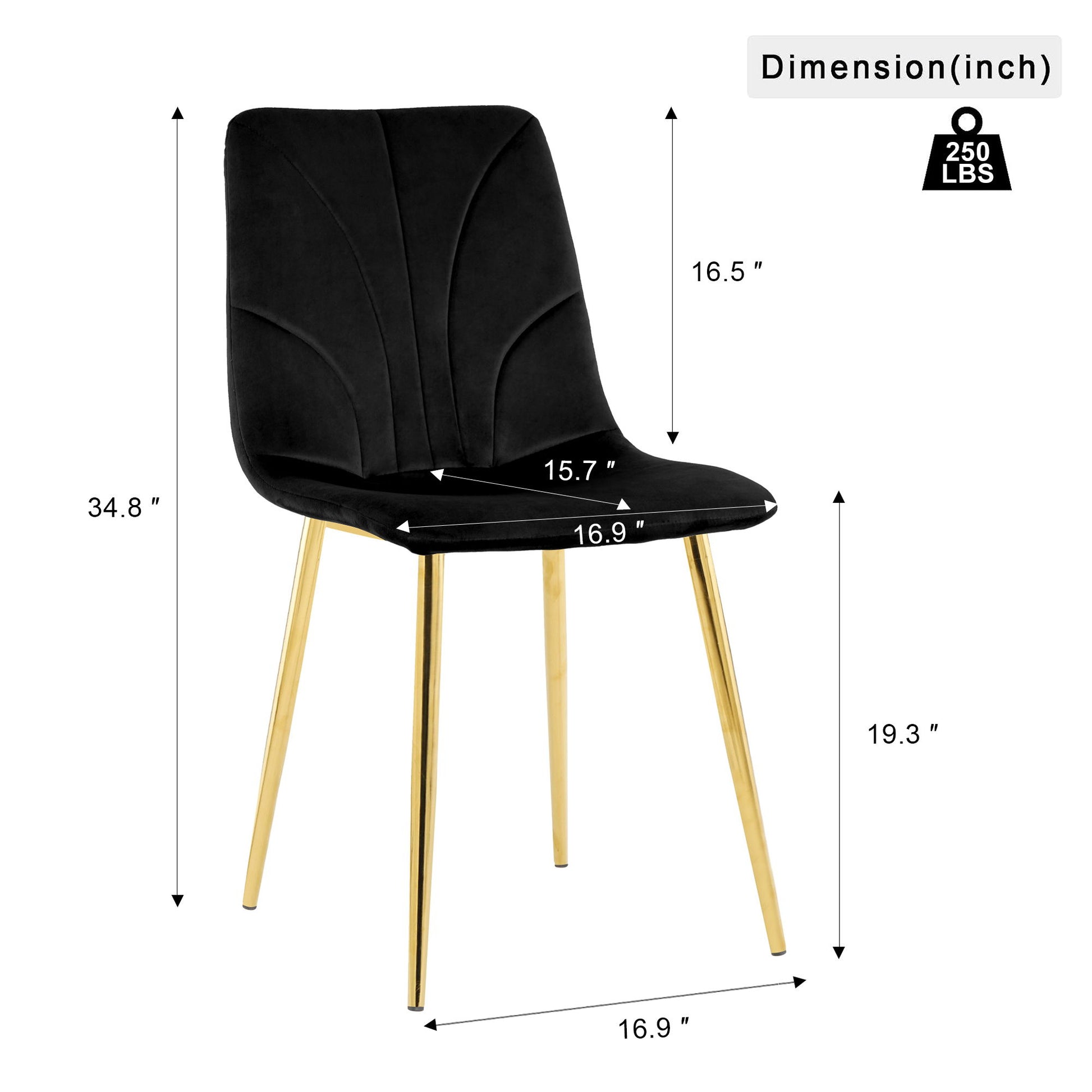 Modern Simple Light Luxury Dining Chair Home Essentials