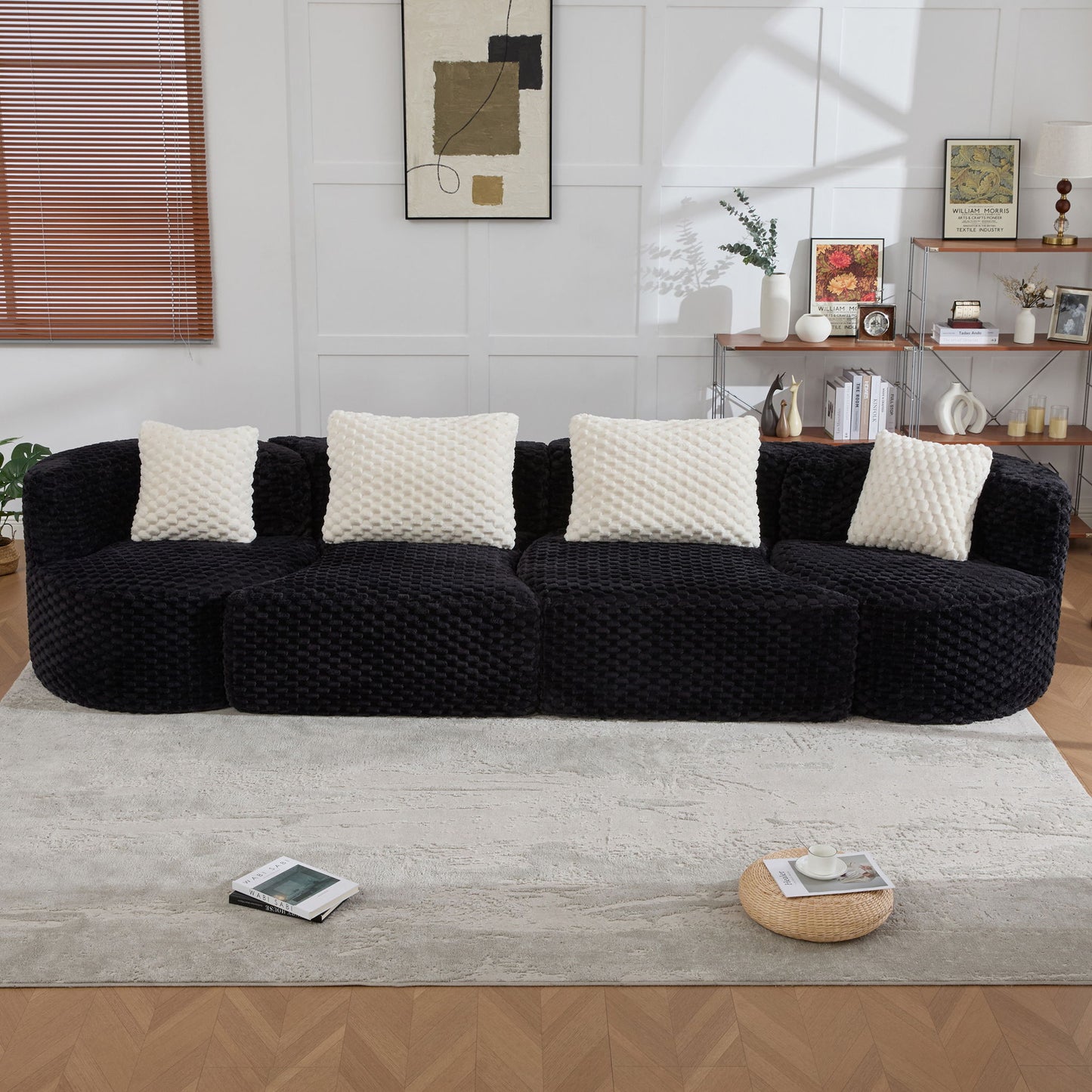 Modular Sectional Sofa With Free Combination Design Hearth and Haven