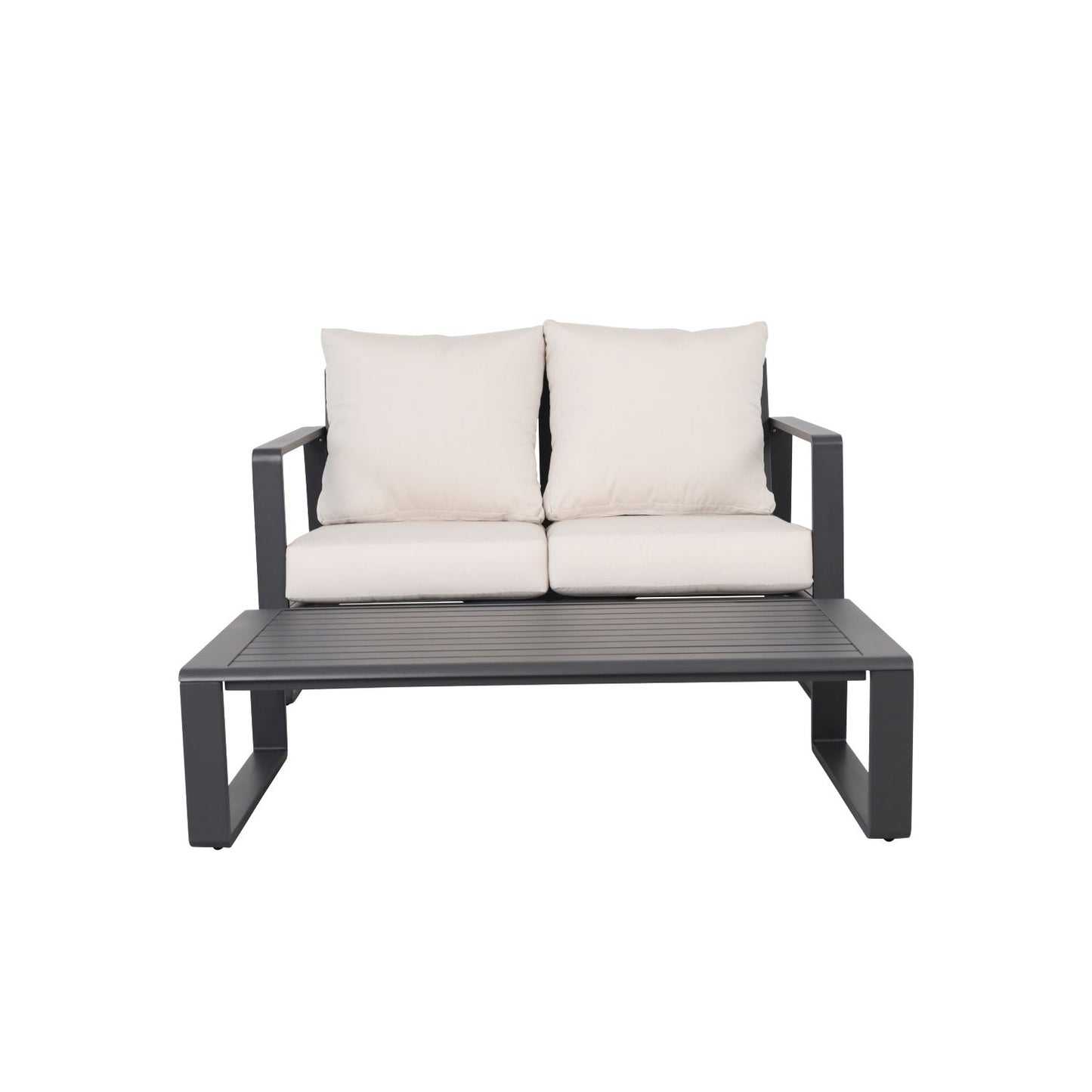 Sofa With Rectangular Coffee Table LSI Patio Furniture