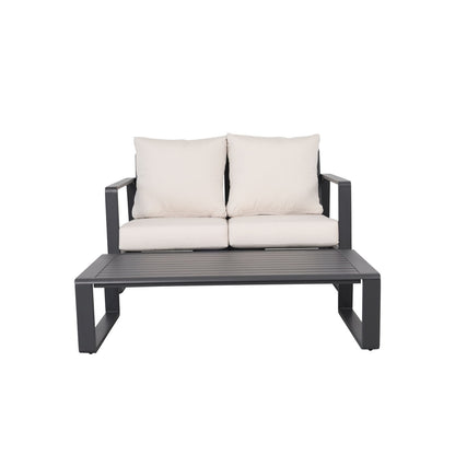 Sofa With Rectangular Coffee Table LSI Patio Furniture