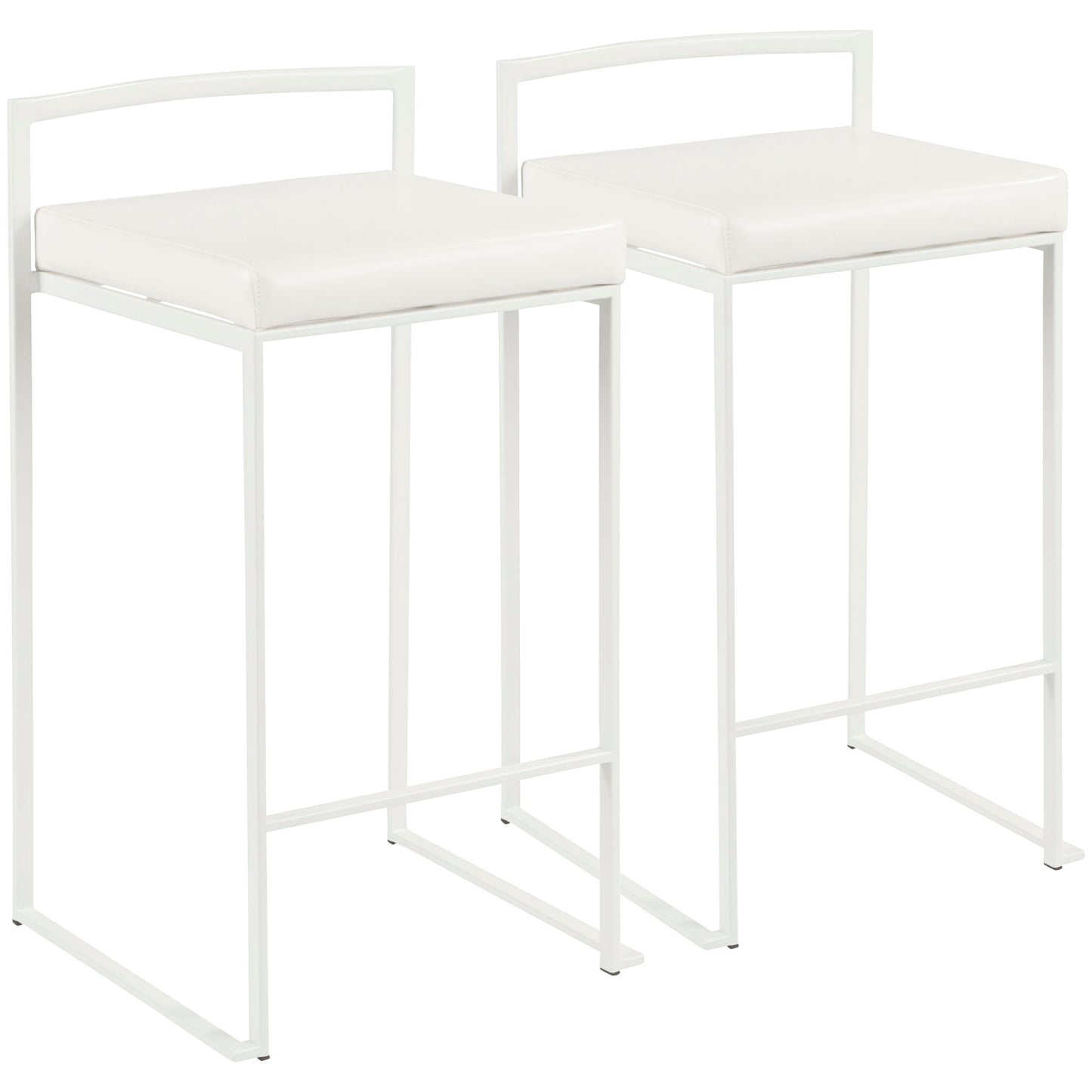 Fuji - Simple Elegance, Contemporary Stackable Counter Stool Lumi Source