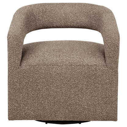 Westhill - Boucle Upholstered Swivel Accent Chair Coaster Fine Furniture