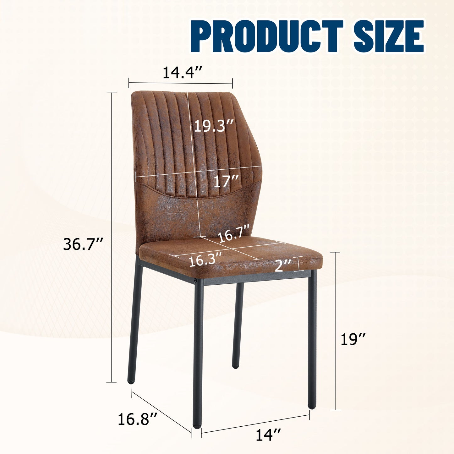 Luxury Simple Chair With Metal Leg Home Essentials