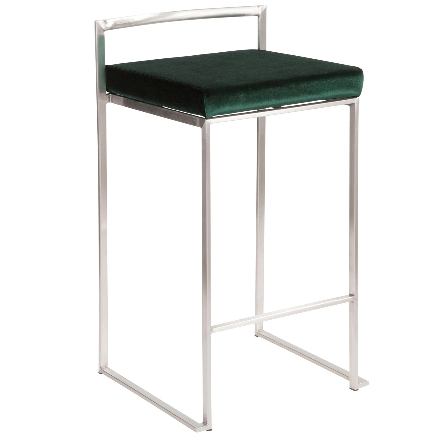 Fuji - Contemporary Elegant Stackable Counter Stool Set Lumi Source