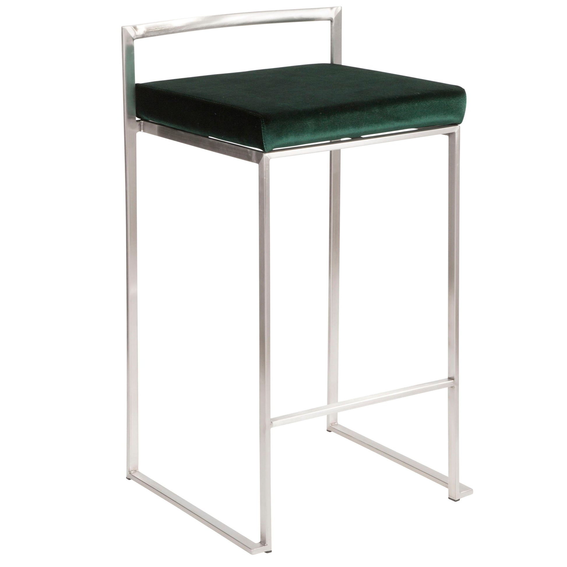 Fuji - Contemporary Elegant Stackable Counter Stool Set Lumi Source