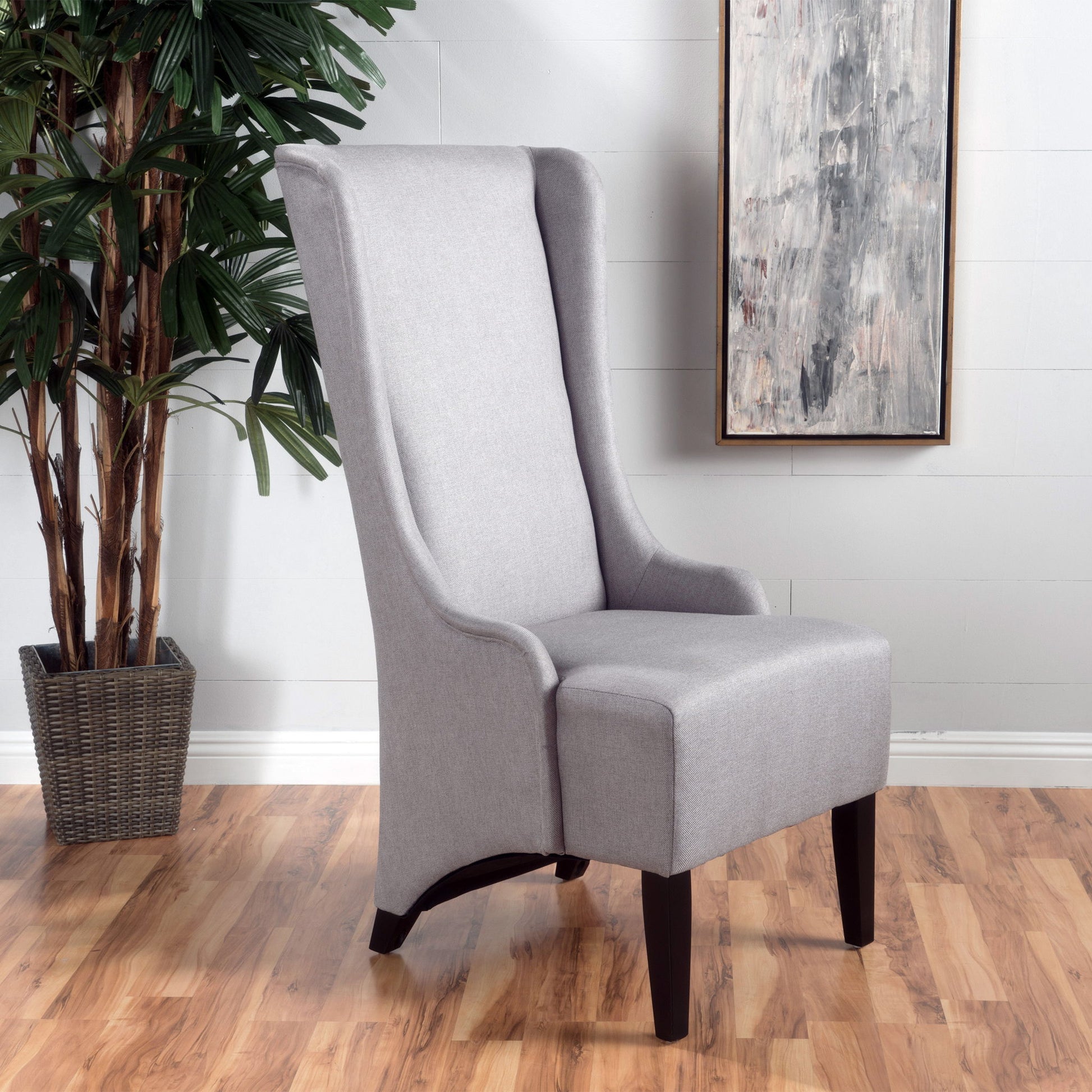 Alight - Upholstered Dining Chair With High Back And Birch Wood Legs (Set of 2) Noble House