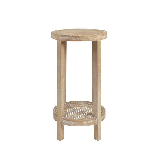Bedford - Round Accent Table - Reclaimed Wheat JLA