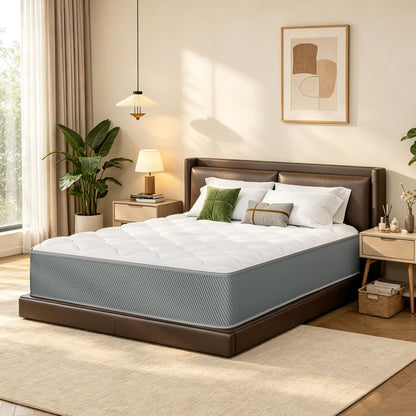 10" Hybrid Mattress With Individual Pocket Coils And Memory Foam Daily Nest