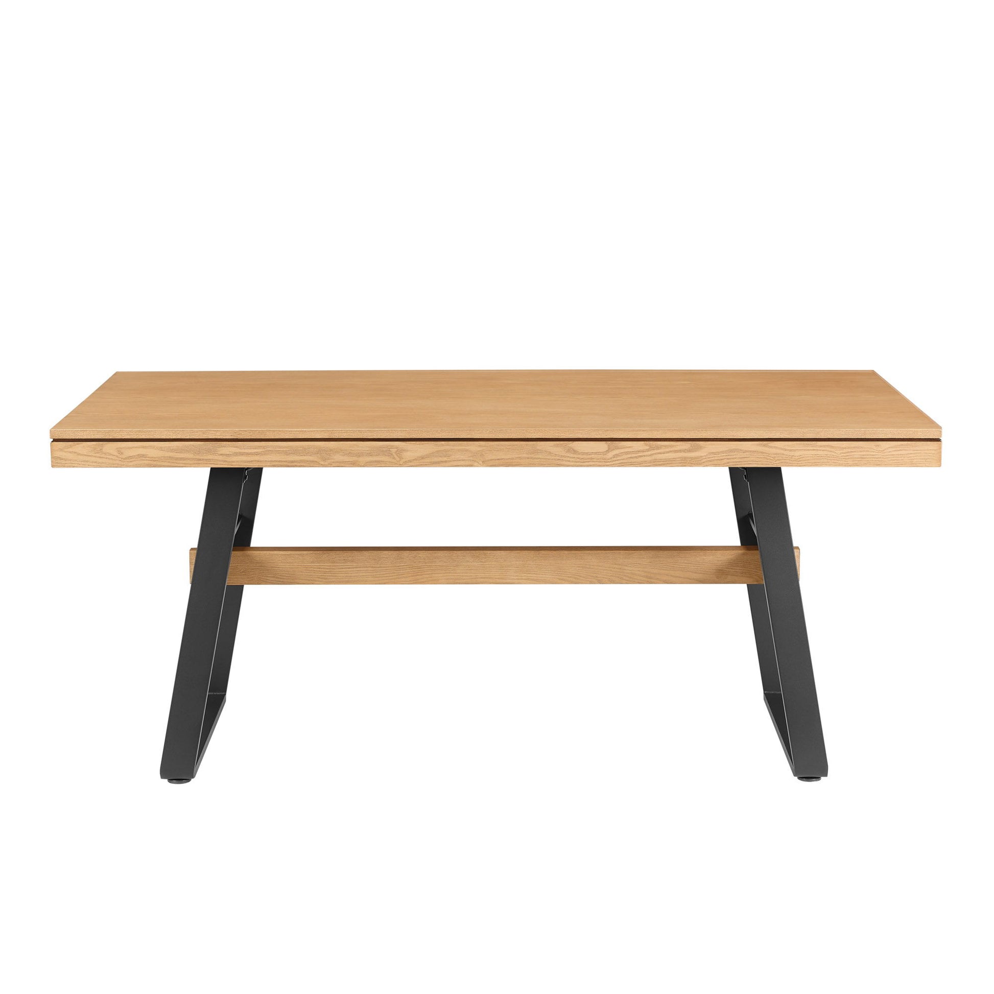 Modern Industrial Large Dining Table Walker Edison
