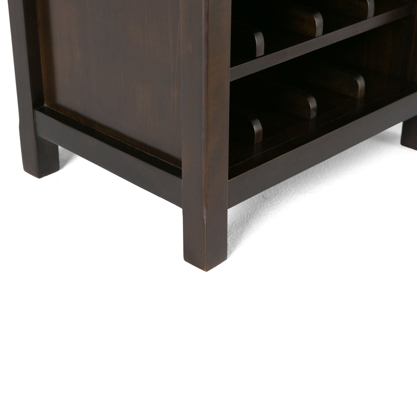 Avalon - High Storage, Wine Rack Cabinet Simpli-Home