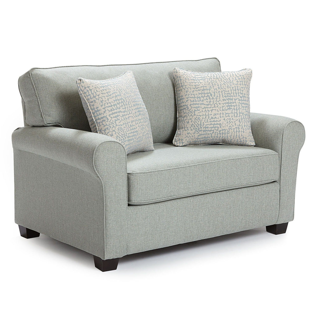 Shannon Chair-and-a-Half Memory Foam Twin Sleeper Best Home Furnishings