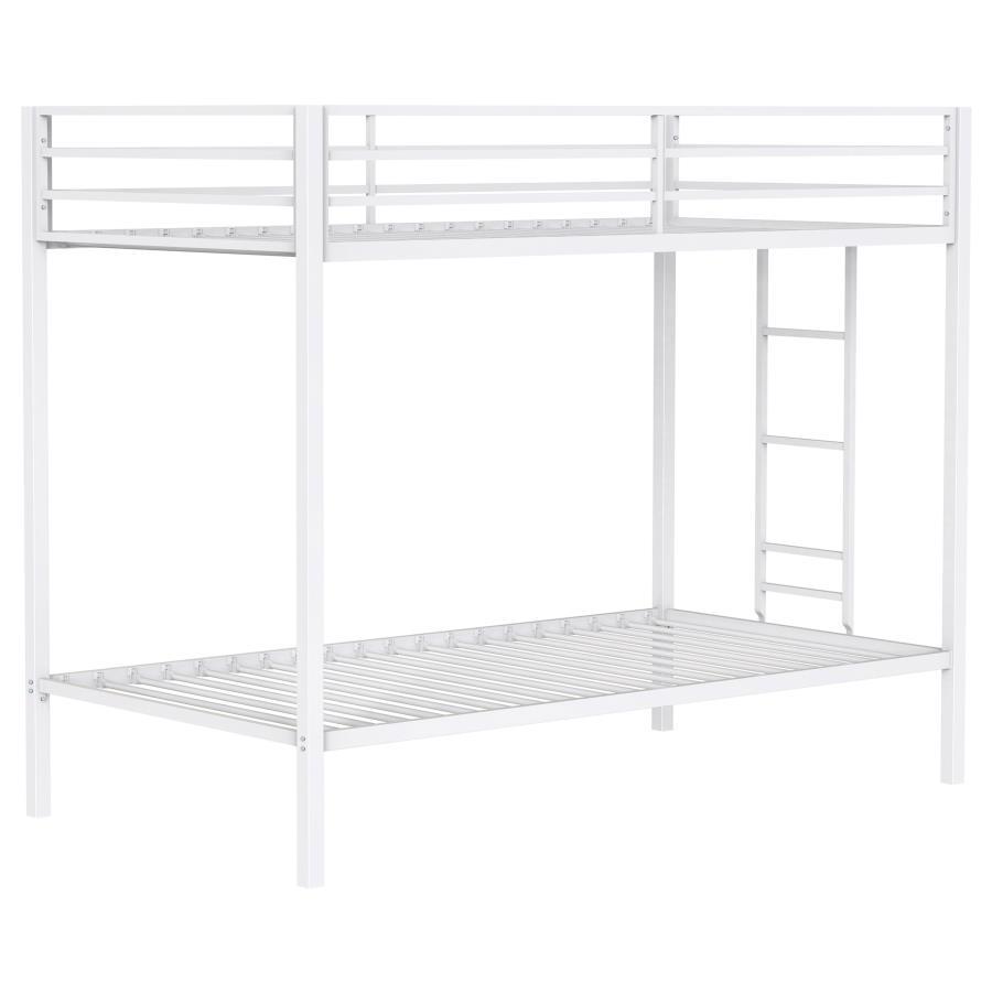 Alevera - Metal Bunk Bed With Ladder Coaster Fine Furniture