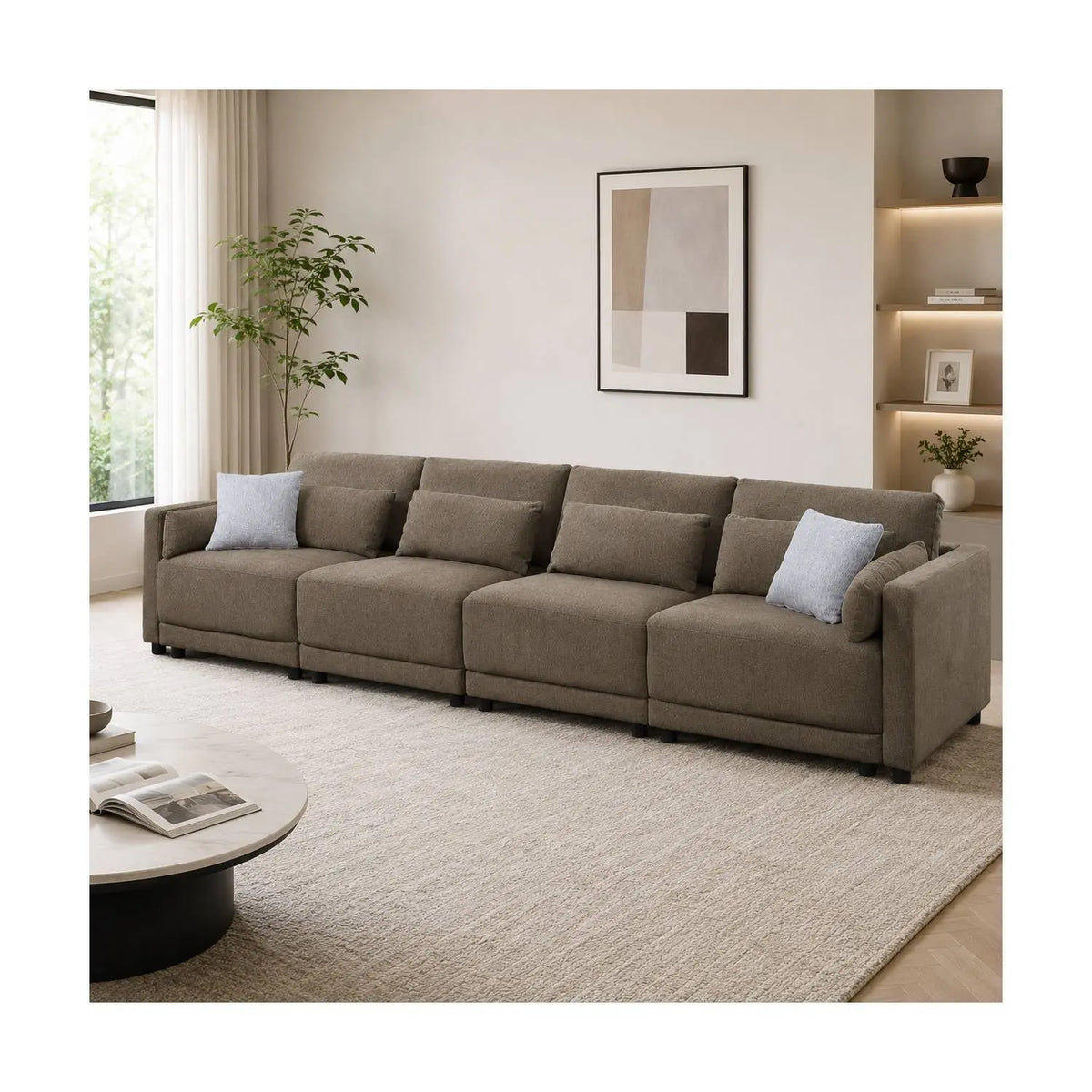 Rylie - Modular Sectional Sofa With Toss Pillows Acme