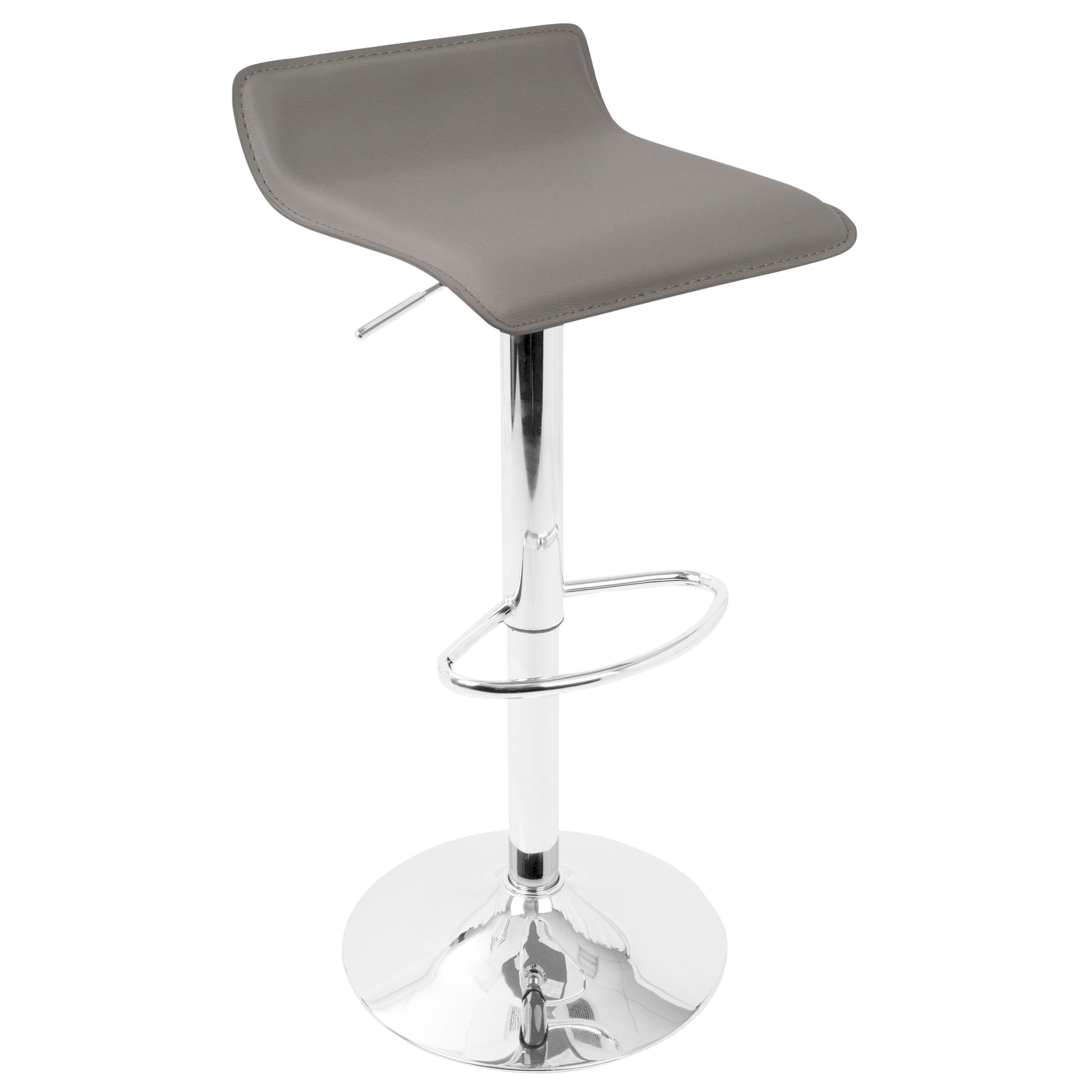 Ale - Contemporary Adjustable Barstool (Set of 2) Lumi Source