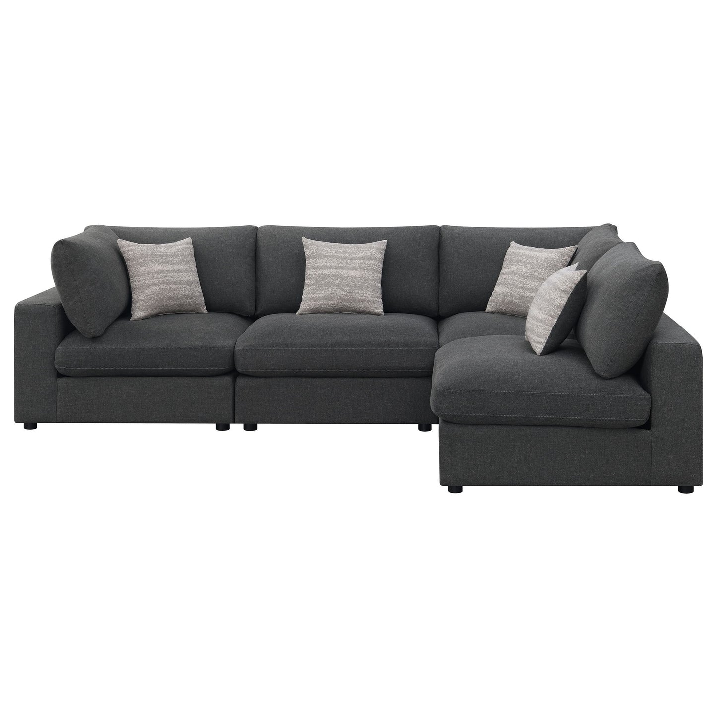 Rhette - Upholstered Sectional With Reversible Cushions Furniture Max