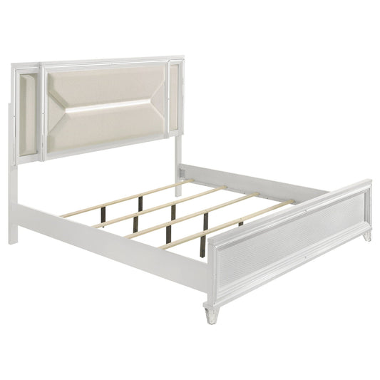 Marmore - Panel Bed LED Headboard Coaster Fine Furniture